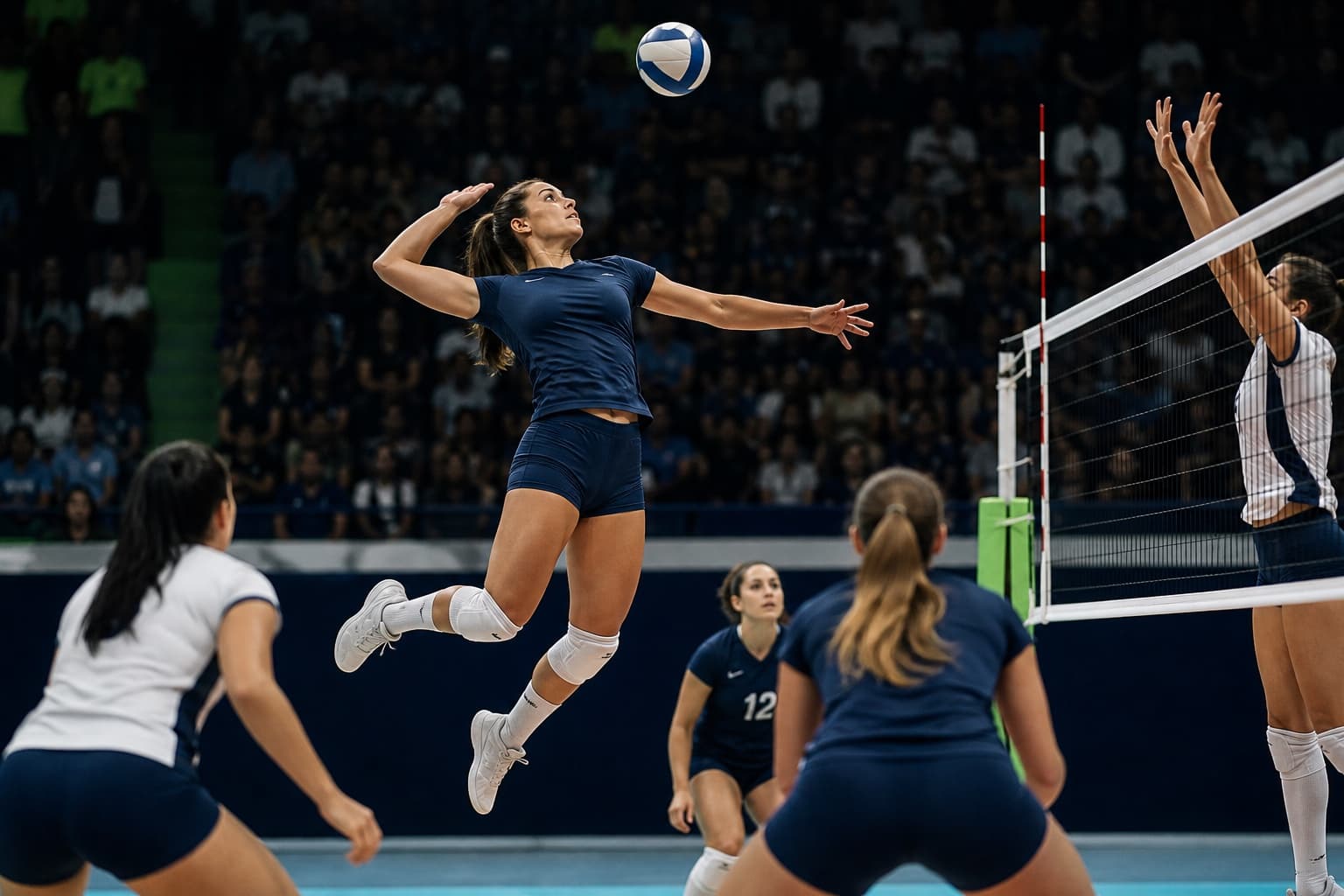 Cobertura de vôlei feminino